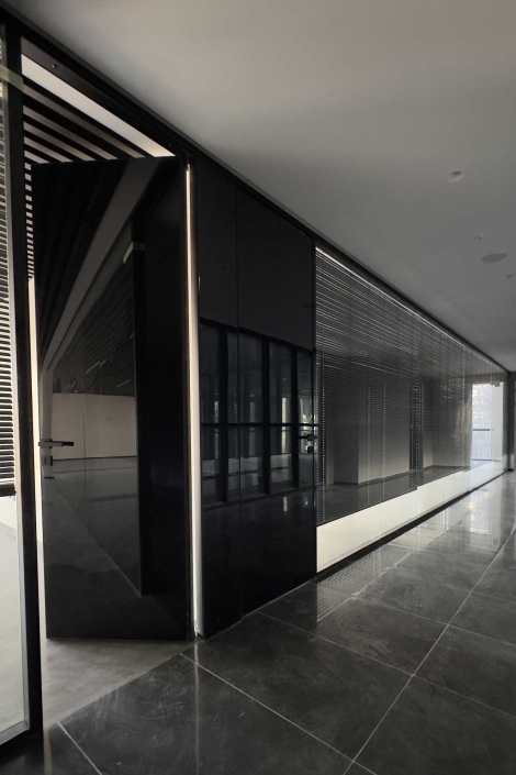 نصب پارتیشن شیشه ای دوجداره