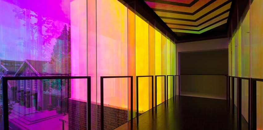 تاثیر شیشه رنگی در دکوراسیون داخلی
