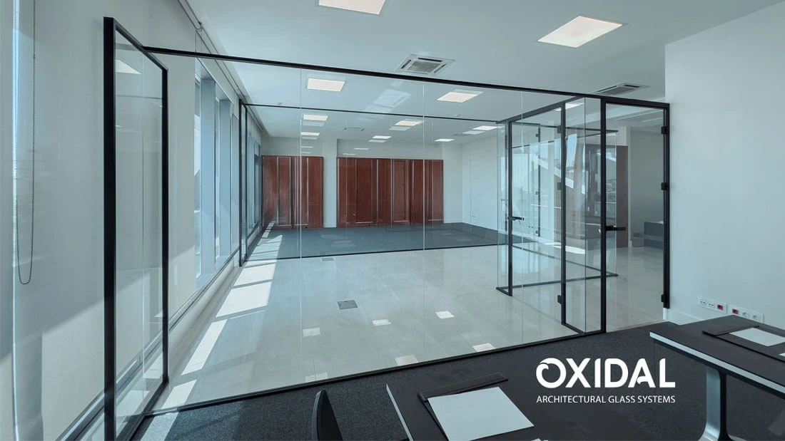 پارتیشن شیشه ای اوپن آفیس