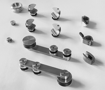 یراق-درب-شیشه-ای-ریلی-فریملس-و-اسپایدری